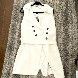 White House Black Market Vest Jacket